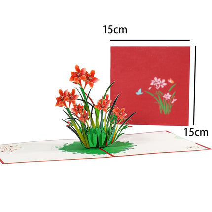 Happy Mothers Day Greeting Card Pop Up 3D Gift for Mom