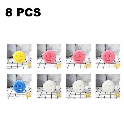 8/4PCS Creativity Household Magic Dishwashing Sponge Kitchen Bathroom Migic Cleaning Wipe Strong Scouring Pad Miracle Sponge