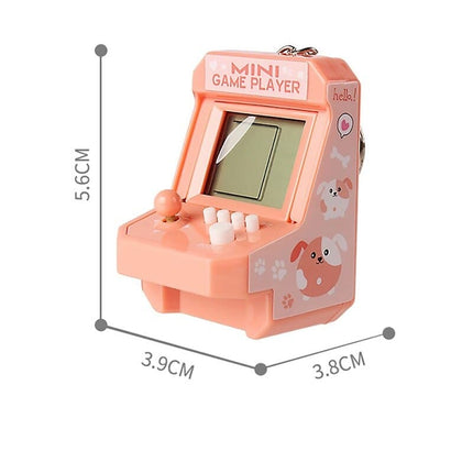 Retro Mini Games Player  Built-in 26 Games Portable Handheld Gaming Console Classic Game Machine With Keychain Console Toys Gift