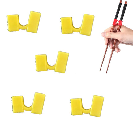 5PCS Reusable Chopstick Helpers Training Chinese Chopsticks Trainer Holder for Adouts Beginner Trainers or Learner