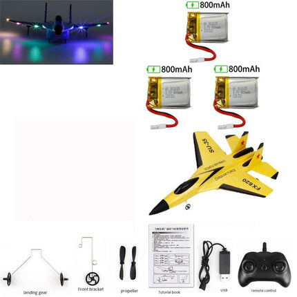 800mAh SU-35 Enhanced Edition Large Battery RC Plane Avion RC Flying Model Gliders Kids Remote Control Airplane Child Toys Gifts