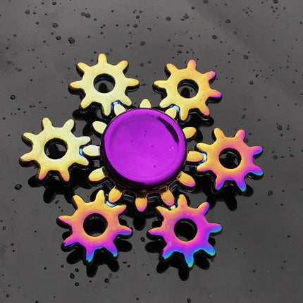Metal Rainbow Fidget Spinner EDC Hand Spinner Anti-Anxiety Toy for Spinners Focus Relief Stress ADHD Finger Spinner Kids Toys