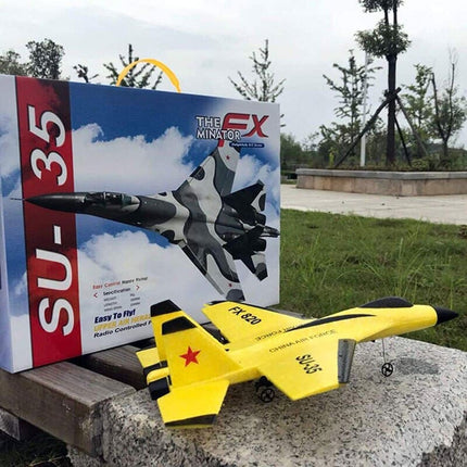 800mAh SU-35 Enhanced Edition Large Battery RC Plane Avion RC Flying Model Gliders Kids Remote Control Airplane Child Toys Gifts