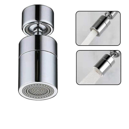 Kitchen Bathroom Pressurized Extension Foaming Faucet 720 Degrees Rotating Dishwashing Wash Face Rinsing Splash Proof Head