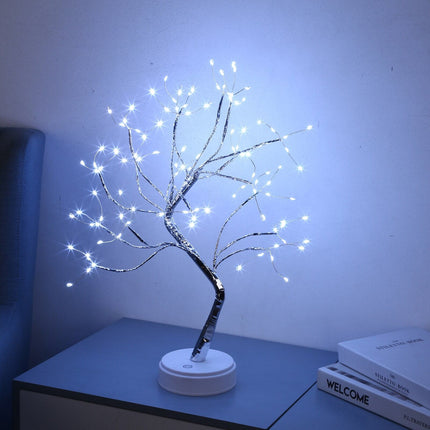 Tabletop Bonsai Tree Light Branch USB LED Lamp for Party Wedding Festival Home Decor LED Copper Wire Lamp