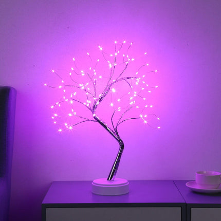 Tabletop Bonsai Tree Light Branch USB LED Lamp for Party Wedding Festival Home Decor LED Copper Wire Lamp