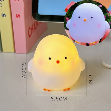 Cartoon Baby LED Night Lights Table Desk Lamp Decor Bedroom Dinosaur Unicorn Kids Baby Toy Birthday Chritmas Gift