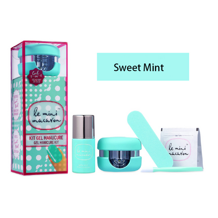 le mini macaron macaron light therapy machine nail kit DIY set light therapy gel removal nail