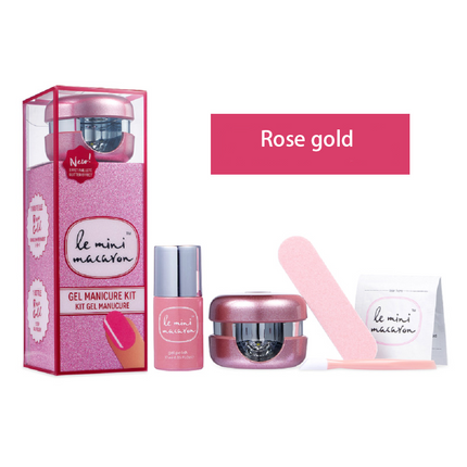 le mini macaron macaron light therapy machine nail kit DIY set light therapy gel removal nail