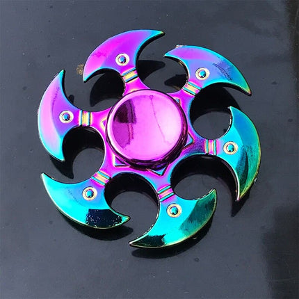 Metal Rainbow Fidget Spinner EDC Hand Spinner Anti-Anxiety Toy for Spinners Focus Relief Stress ADHD Finger Spinner Kids Toys