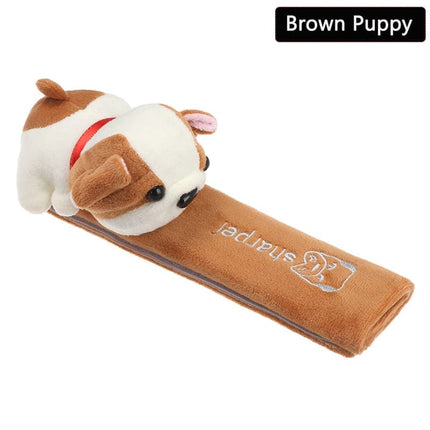 Soft Car Seat Belt Shoulder Guard, Cute Cartoon Safety Seat Cover, Child Seat Belt Protection Plush Stuffing
