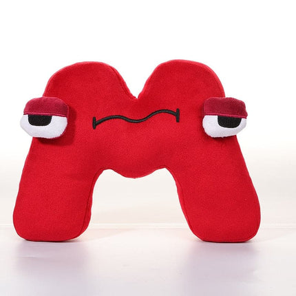 Alphabet Lore Plush Toys English Numbr Letter Stuffed Animal Plushie Doll Toys Gift For Kid Children Educational Birthday Gifts