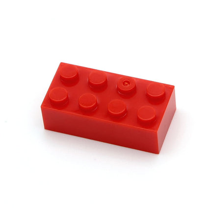 40pcs DIY Building Blocks Thick Figures Bricks 2x4 Dots Educational Creative Size Compatible With 3001 Plastic Toys for Children