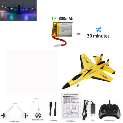 800mAh SU-35 Enhanced Edition Large Battery RC Plane Avion RC Flying Model Gliders Kids Remote Control Airplane Child Toys Gifts