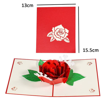 Happy Mothers Day Greeting Card Pop Up 3D Gift for Mom