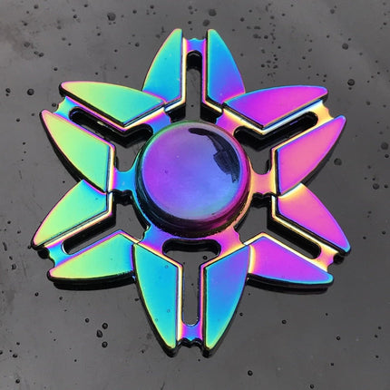 Metal Rainbow Fidget Spinner EDC Hand Spinner Anti-Anxiety Toy for Spinners Focus Relief Stress ADHD Finger Spinner Kids Toys