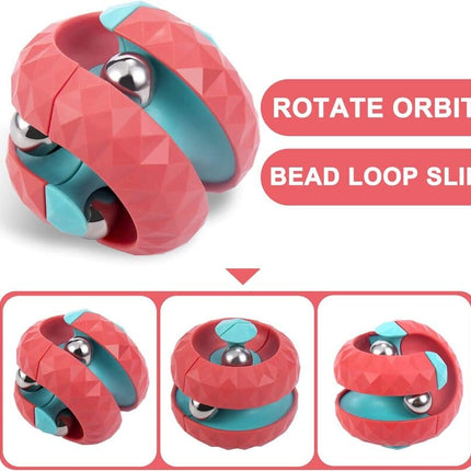 Decompression Toy Children Orbit Ball Cube Anti Stress Sensory Toys Fidget Toys for Kids Spinner Gifts for Kids Focus training