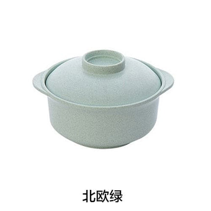 Instant Noodle Bowls with Lids Soup Hot Rice Bowls Japanese Style Students Food Container Healthy Tableware Bowl Tableware
