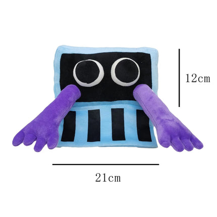 Rainbow Friends Plush Toy Doors Figure Cartoon Doll Kawaii Blue Monster Soft Stuffed Animal Toys Children Christmas Gifts