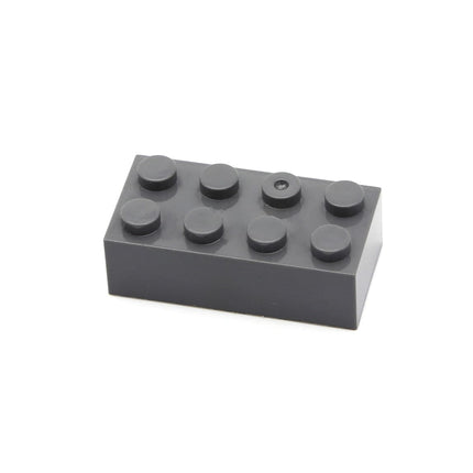 40pcs DIY Building Blocks Thick Figures Bricks 2x4 Dots Educational Creative Size Compatible With 3001 Plastic Toys for Children