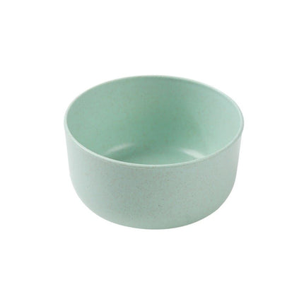 1PCS Bowl Colorful Household Kitchen Fruit Vegetable Bowl Safe  Fiber Dessert Salad Rice Bowl