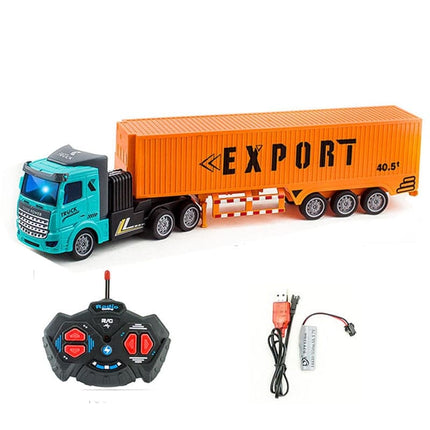 RC Engineering Car RC CAR Tractor Electric heavy transport truck Dump Truck Boy Remote Control Traffic Car Model Toy