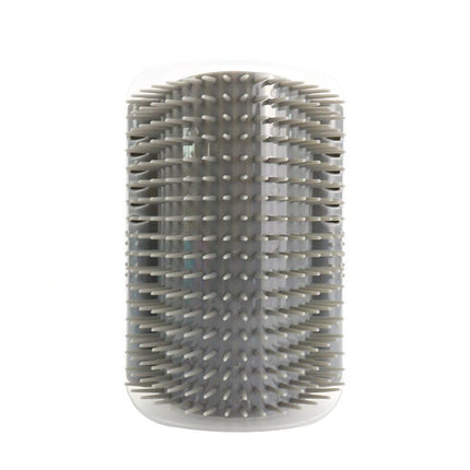 Corner Pet Brush Comb Play Cat Toy Plastic Scratch Bristles Arch Massager Self Grooming Cat Scratcher