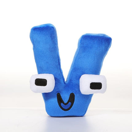 Alphabet Lore Plush Toys English Numbr Letter Stuffed Animal Plushie Doll Toys Gift For Kid Children Educational Birthday Gifts