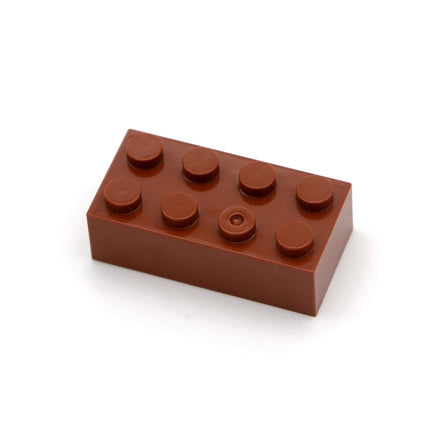 40pcs DIY Building Blocks Thick Figures Bricks 2x4 Dots Educational Creative Size Compatible With 3001 Plastic Toys for Children