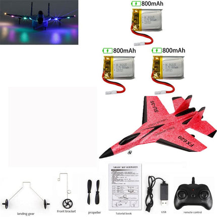 800mAh SU-35 Enhanced Edition Large Battery RC Plane Avion RC Flying Model Gliders Kids Remote Control Airplane Child Toys Gifts