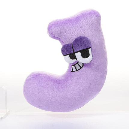 Alphabet Lore Plush Toys English Numbr Letter Stuffed Animal Plushie Doll Toys Gift For Kid Children Educational Birthday Gifts