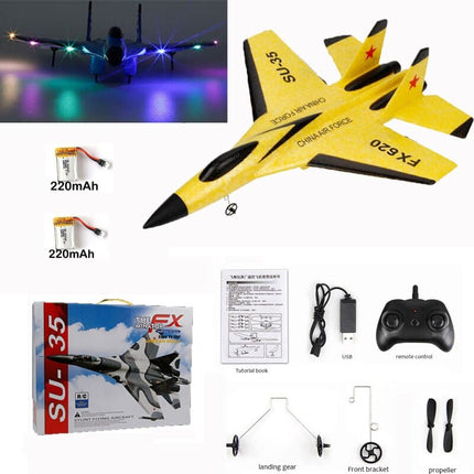 800mAh SU-35 Enhanced Edition Large Battery RC Plane Avion RC Flying Model Gliders Kids Remote Control Airplane Child Toys Gifts
