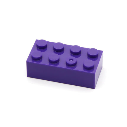 40pcs DIY Building Blocks Thick Figures Bricks 2x4 Dots Educational Creative Size Compatible With 3001 Plastic Toys for Children
