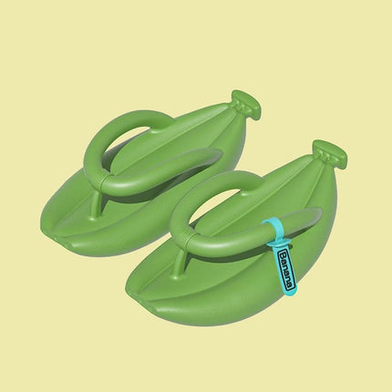 2023 New Banana Flip Flops For Men Women Summer Slipper Thick Sole Non-Slip Beach Sandals Bathroom Couple Funny Banana Slides