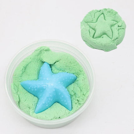 50ml Magic Dynamic Sand Toys Clay Super Colored Soft Slime Space Play Sand Antistress Supplies Educational Toys for Kids
