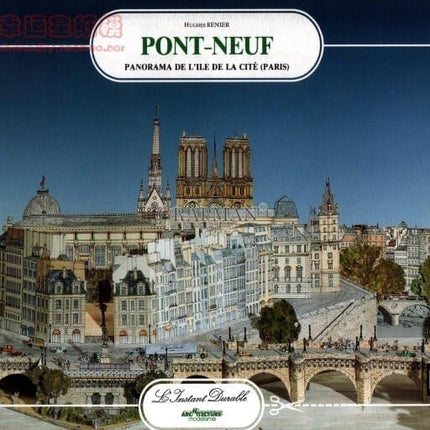 Cathedral Castle Architecture Series LInstant Retro Hand-painted Paper Model DIY Handmade Toy