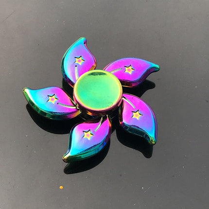 Metal Rainbow Fidget Spinner EDC Hand Spinner Anti-Anxiety Toy for Spinners Focus Relief Stress ADHD Finger Spinner Kids Toys