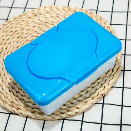 Dry Wet Tissue Box Baby Wipes Storage Case Napkin Dispenser Plastic Paper Container Tissue Holder Baby Care Stroller Accessaries