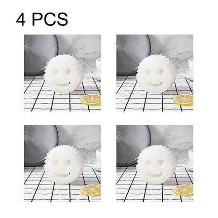 8/4PCS Creativity Household Magic Dishwashing Sponge Kitchen Bathroom Migic Cleaning Wipe Strong Scouring Pad Miracle Sponge