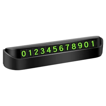 Luminous Car Temporary Parking Card Car Phone Number Card Car Sticker Phone Number Hidden Stop Sign Card