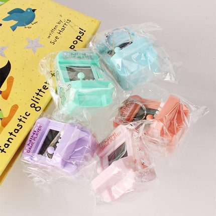 Retro Mini Games Player  Built-in 26 Games Portable Handheld Gaming Console Classic Game Machine With Keychain Console Toys Gift