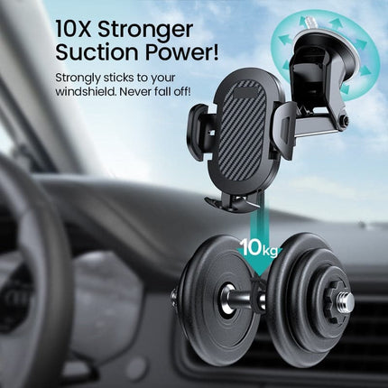 Sucker Car Phone Holder Mount Stand GPS Telefon Mobile Cell Support For iPhone 13 12 11 Pro Max X 7 8 Xiaomi Huawei Samsung