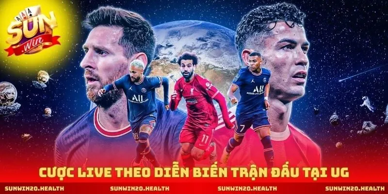 Cược live theo diễn biến trận đấu tại UG