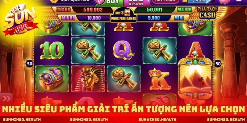 Nhiều siêu phẩm giải trí ấn tượng hội viên nên lựa chọn
