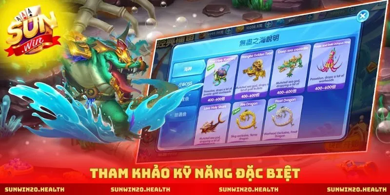 Tham khảo kỹ năng đặc biệt