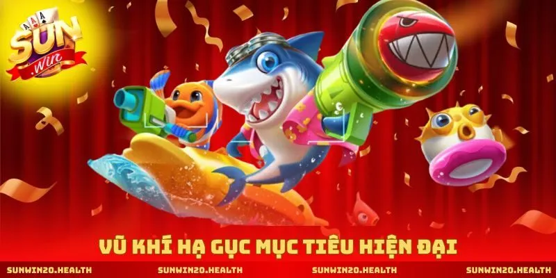 Vũ khí hạ gục mục tiêu hiện đại